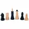 Шахматы классические обиходные деревянные лакированные доска 29х29 см. Золотая Сказка
