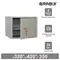 Шкаф металлический для документов Brabix "KBS-02" 320х420х350 мм. 96 кг. сварной