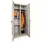 Шкаф металлический хозяйственный двухсекционный 1850х800х500 мм. 38 кг. разборный