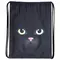 Школьный набор Brauberg: папка А4 мешок для обуви 42х33 см. пенал-косметичка 20х10 см. "Black cat"