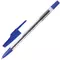 Ручка шариковая Brauberg "Note" синяя корпус прозрачный узел 07 мм. линия письма 035 мм.