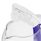 Чайник Kitfort КТ-6140-1 17 л. 2200 Вт закрытый нагревательный элемент ТЕРМОРЕГУЛЯТОР стекло белый/фиолетовый