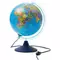 Глобус "День и ночь" с двойной картой - политической и звездного неба Globen 25 см. с подсветкой от сети