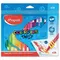 Восковые мелки MAPED (Франция) "Color'peps Twist" 24 цвета выкручивающиеся в пластиковом корпусе