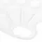 Палитра для рисования Пифагор "Эники-Беники" белая овальная 10 ячеек (6 ячеек для красок и 4 для смешивания)