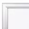 Рамка настенная с "клик"-профилем А2 (420х594 мм.) алюминиевый профиль Brauberg "Extra"
