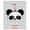 Дневник 1-11 класс 40 л. на скобе Пифагор обложка картон "Panda"