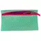 Пенал-косметичка Brauberg сетка "Neon" аквамарин 23х14 см.