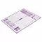 Коврик силиконовый для раскатки/запекания 46х66 см. фиолетовый ПОДАРОК пластиковый нож Daswerk