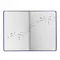 Дневник для музыкальной школы 140х210 мм. 48 л. обложка кожзам твердая фольга Brauberg справочный материал темно-синий