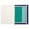Бумага копировальная (копирка) 5 цветов х 10 листов (синяя белая красная желтая зеленая) Brauberg Art "Classic"