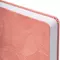 Ежедневник датированный 2024 А5 138x213 мм. Brauberg "Foliage" под кожу розовый