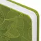 Ежедневник датированный 2024 А5 138x213 мм. Brauberg "Foliage" под кожу зеленый