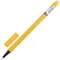 Ручка капиллярная (линер) Brauberg "Aero" желтая трехгранная металлический наконечник линия письма 04 мм.