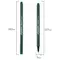 Ручка капиллярная (линер) Brauberg "Aero" темно-зеленая трехгранная металлический наконечник линия письма 04 мм.