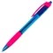 Ручка шариковая масляная автоматическая с грипом Brauberg "FRUITY RG" синяя узел 07 мм.
