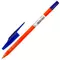 Ручка шариковая масляная Staff "Basic OBP-679" синяя корпус оранжевый узел 1 мм.
