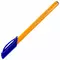Ручка шариковая масляная Brauberg "Extra Glide Orange" синяя трехгранная узел 07 мм.