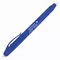 Ручка стираемая гелевая с грипом Brauberg "SOFT&SILK" синяя узел 07 мм.