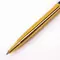 Ручка подарочная шариковая Galant "ARROW GOLD" корпус черный/золотистый детали золотистые узел 07 мм. синяя