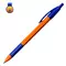 Ручка шариковая автоматическая с грипом Erich Krause "R-301 Orange" синяя 10 мм. линия письма 05 мм.