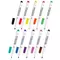 Маркеры для ткани 10 цветов Centropen "Textile Marker" круглый наконечник 18 мм.