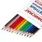 Карандаши цветные ОФИСМАГ 12 цветов грифель мягкий 3 мм.