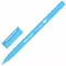 Ручка шариковая Brauberg TRIOS BLUE синяя трехгранная корпус голубой игольчатый узел 07 мм. линия 05 мм.