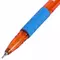 Ручка шариковая масляная с грипом Brauberg GLASSY SKY BLUE СВЕТЛО-синяя узел 07 мм. линия письма 035 мм.