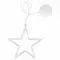 Световая фигура на присоске Золотая Сказка "Звезда" 10 LED на батарейках теплый белый