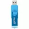 Флеш-диск 64 GB SMARTBUY Twist USB 2.0 синий