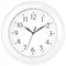 Часы настенные TROYKATIME (TROYKA) 122211201 круг белые белая рамка 30х30х38 см.