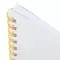 Фотоальбом 22х22 см. 20 белых листов уголки стикеры ручки клей Brauberg White Line