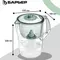 Кувшин-фильтр для очистки воды БАРЬЕР Норма 3.6 л. со сменной кассетой малахит