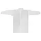Халат одноразовый белый на липучке комплект 10 шт. XL 110 см. резинка 25г./м2 KLEVER