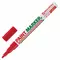 Маркер-краска лаковый (paint marker) 2 мм. красный БЕЗ КСИЛОЛА (без запаха) алюминий Brauberg Professional