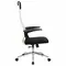 Кресло офисное BRABIX PREMIUM "Ultimate EX-801" хром плотная двойная сетка Х2 черное/бежевое