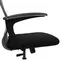 Кресло офисное BRABIX PREMIUM "Ultimate EX-801" хром плотная двойная сетка Х2 черное/серое