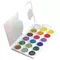 Краски акварельные ERICH KRAUSE Artberry с УФ защитой яркости, 18 цветов, пластиковый пенал, 41725