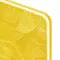 Еженедельник датированный 2025 МАЛЫЙ ФОРМАТ 95х155 мм А6, BRAUBERG "Foliage", под кожу, желтый, 115990