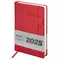 Ежедневник датированный 2025, А5, 138х213 мм, BRAUBERG "Pocket", под кожу, карман, держатель для ручки, красный, 115909