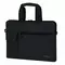 Сумка портфель HEIKKI NOVATION (ХЕЙКИ) с отделением для ноутбука 13-14", багажная лента, черная, 28х38х3 см, 272594